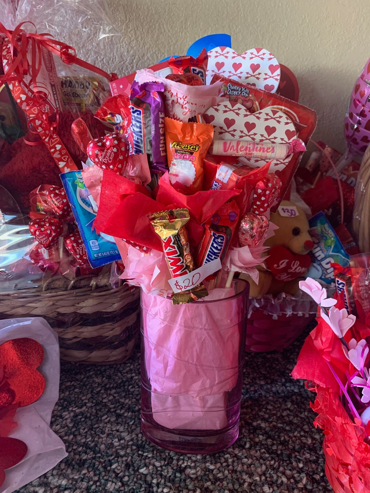 Valentine baskets