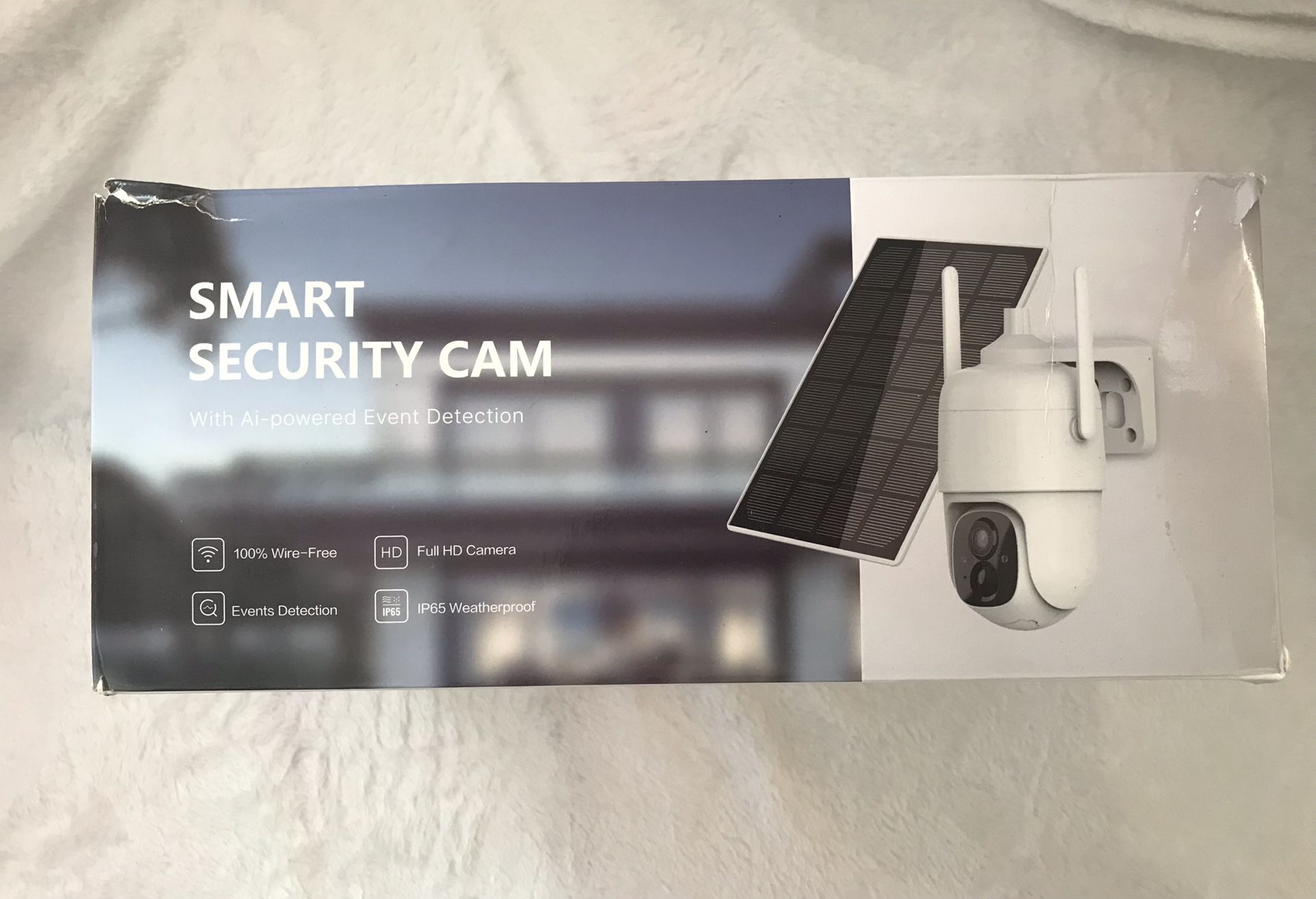 solar security cameras 2 pieces