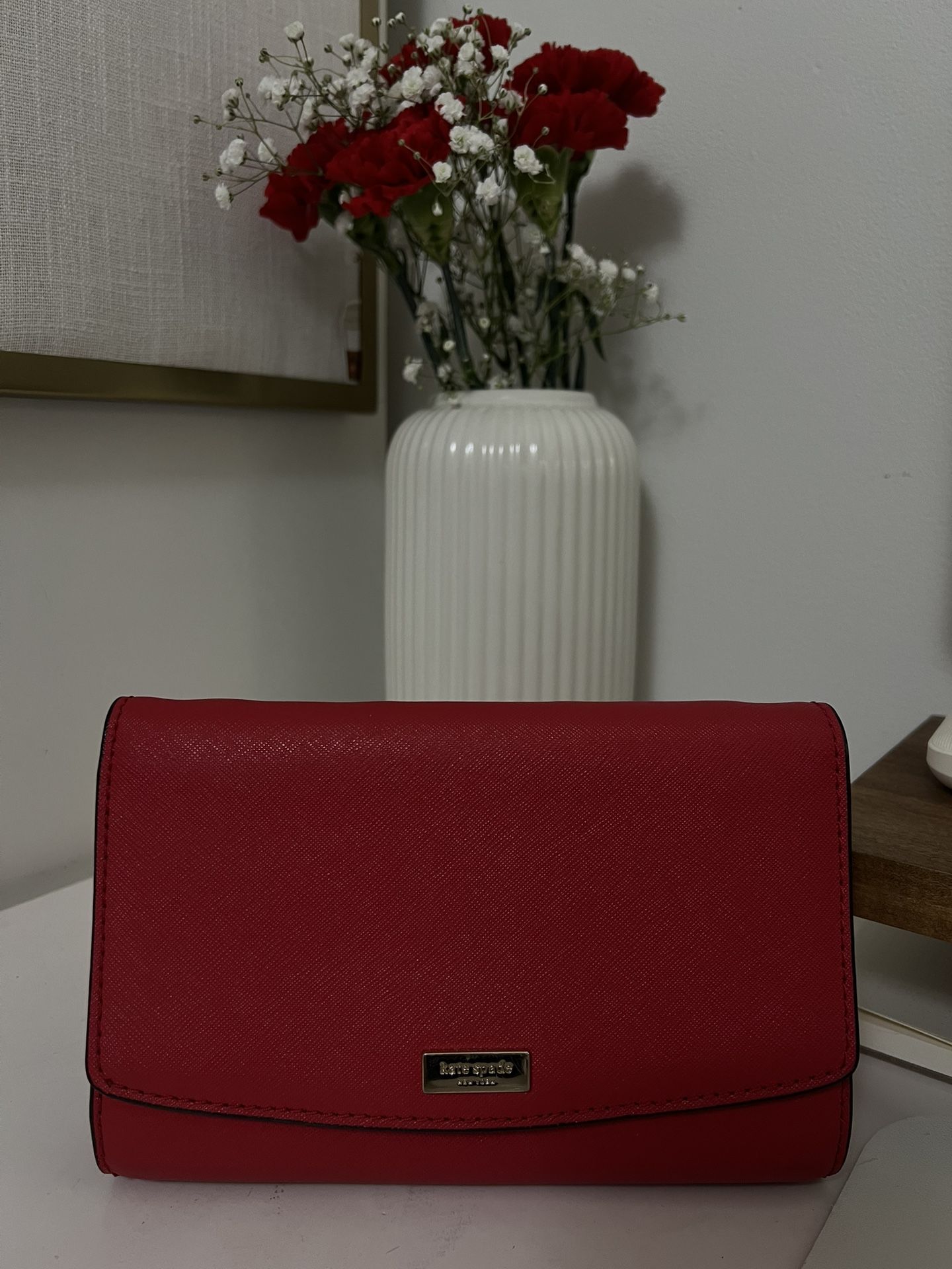 Red Kate spade purse