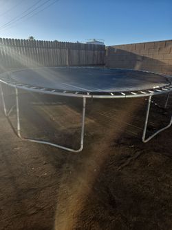 Large Round Outdoor Trampoline