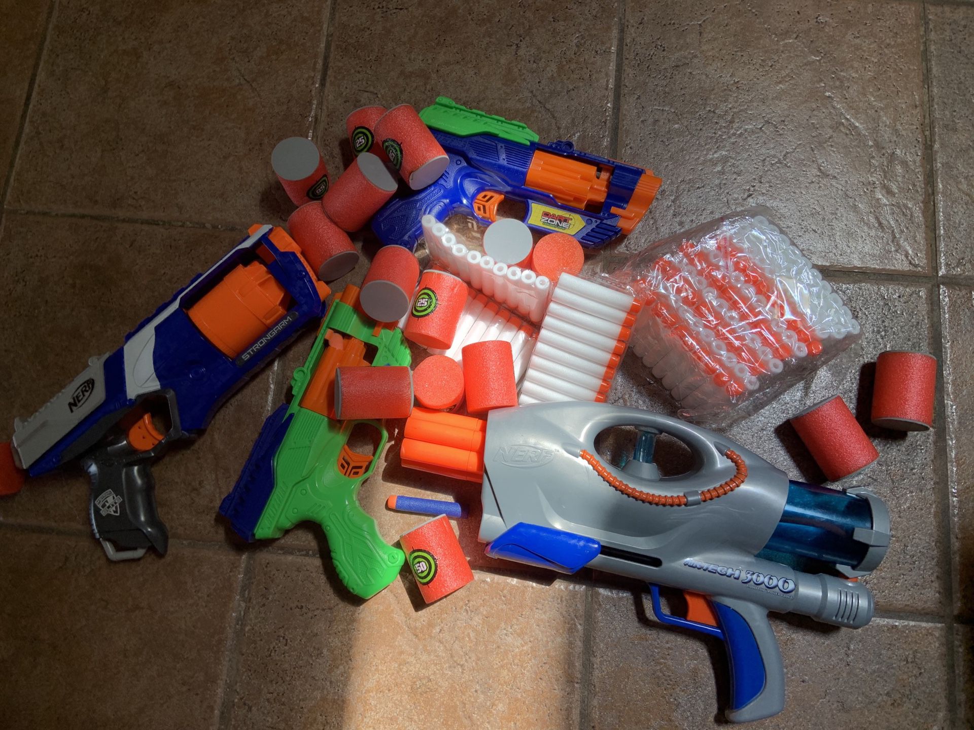 Nerf guns and bullets