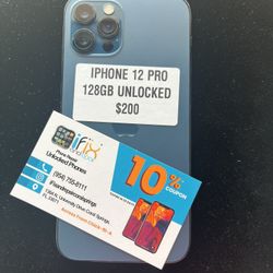 iPhone 12 Pro 128gb Unlocked Great Working Condition 