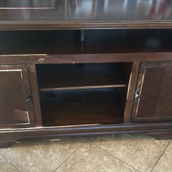 Wood Entertainment Tv Console 