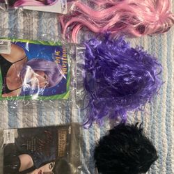 Women’s Men’s Wigs Halloween