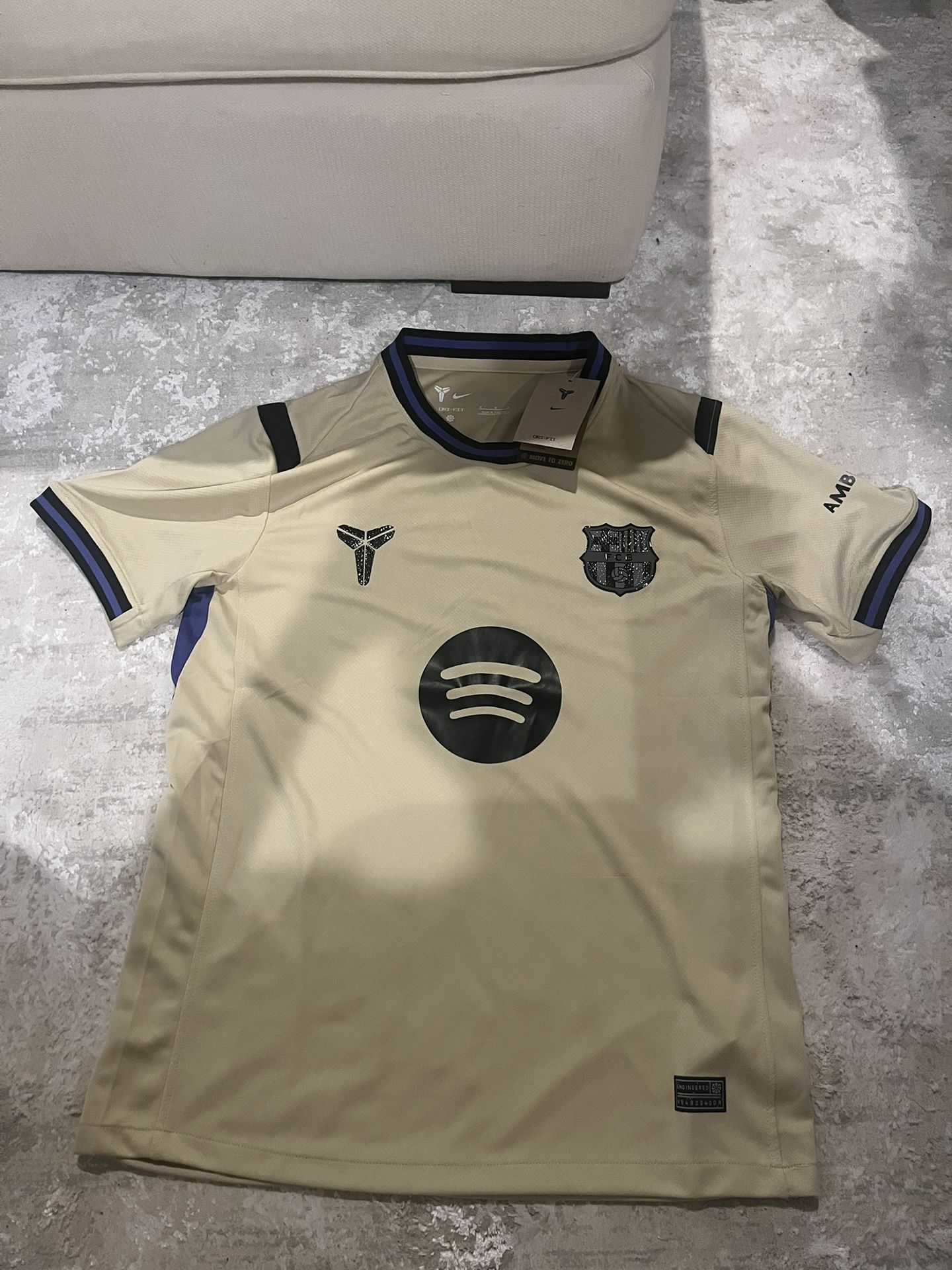 Barcelona X Kobe 3rd Kit Season 25/26 Size Mens Medium Brand New Never Worn With Tags No Name On Back