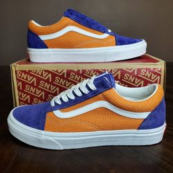 Vans Old Skool 
Royal Blue/Apricot Buff Men Size 9.5, Women Size 11