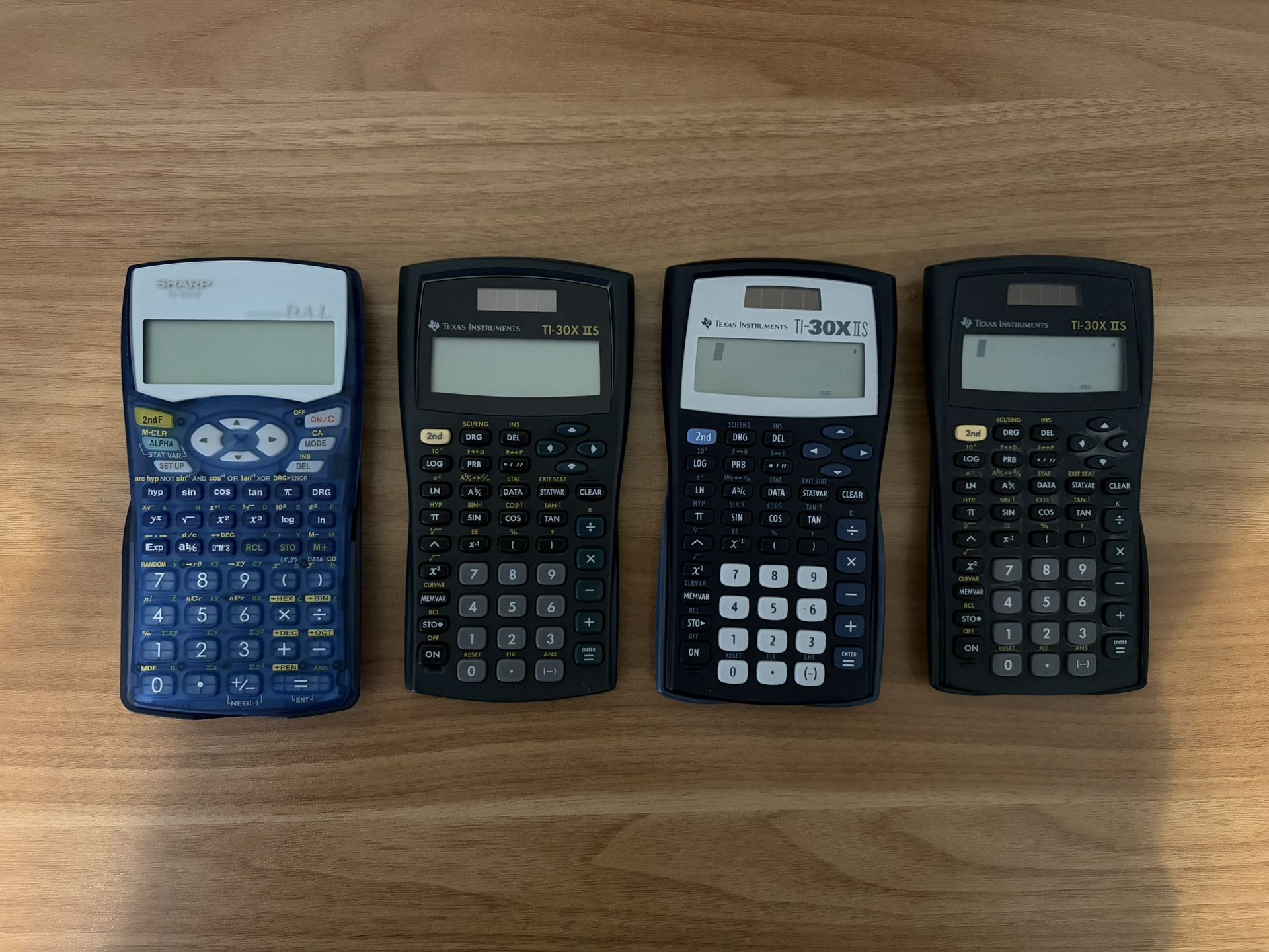 Texas Instrument & Sharp Calculators