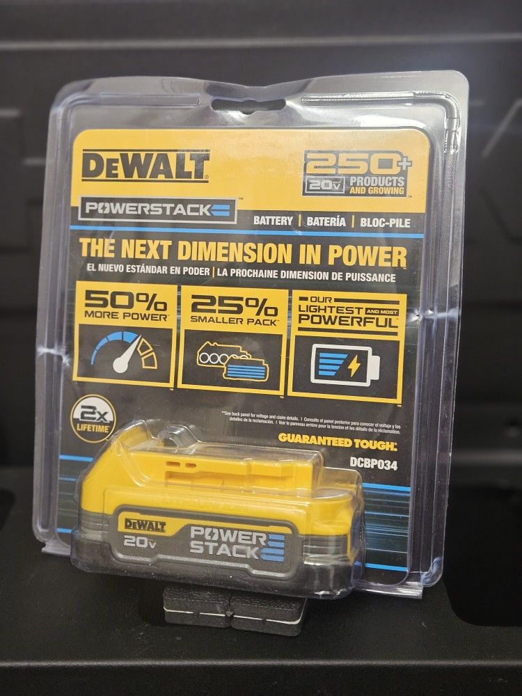 Dewalt Powerstack Battery New