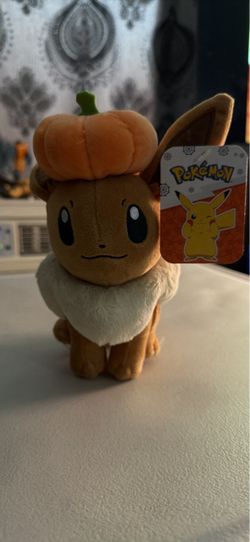 Pokémon Eevee Pumpkin Hat Plush