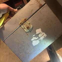 Antique Hamilton Skotch File Box 