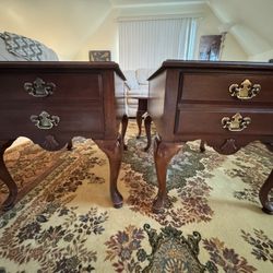 Solid Cherry End Tables