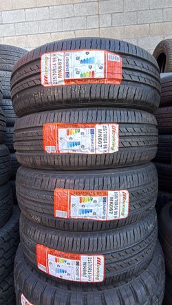Vendo set nuevo 215/70R14 Garantía  50,000 Millas