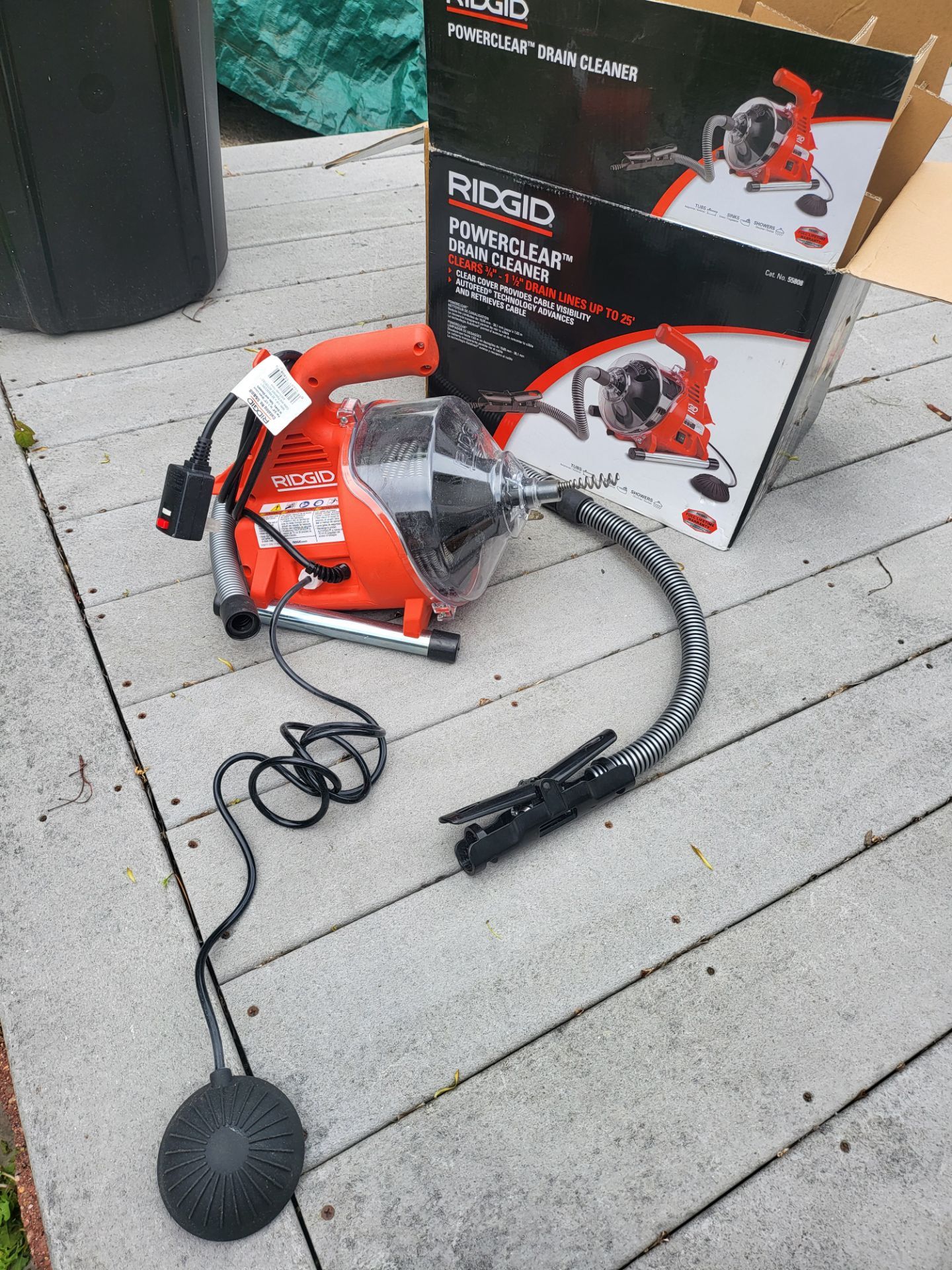 Ridgid Drain Snake Electric