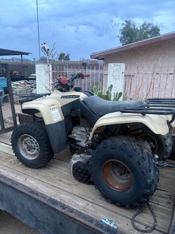 2002 Honda recon 250 title on hand