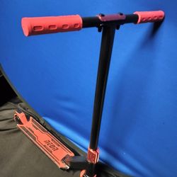 Neon Red Scooter