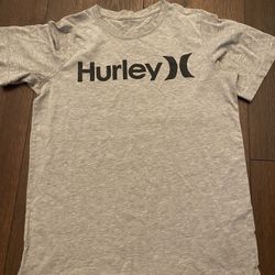 Boys Gray Hurley T Shirt Size 14/16 #4