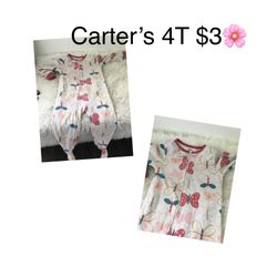 Pijama Great Condition For Girls Size 4T 🌸🌸🌸firm Price L