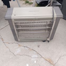 Electric Heater On Wheels