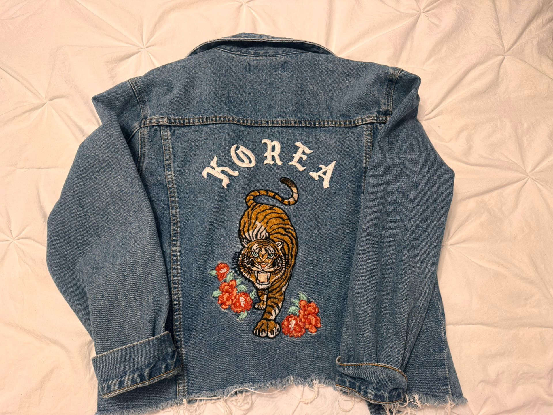 “Korea” Jean Jacket 
