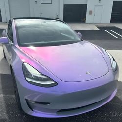 78ft Aura VINYL WRAP Ultra Gloss Grey Purple Shift for car vehicle Tesla Cybertruck BMW Audi Honda