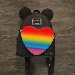 Pride Rainbow Disney Parks Loungefly Bag