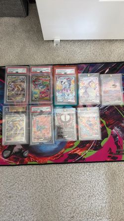 Pokemon graded and raw lot