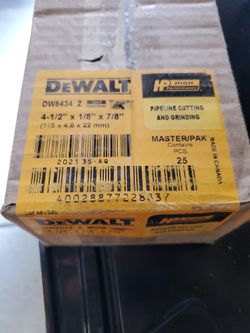 DEWALT GRINDING WHEELS MASTER/PAK