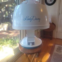 Lady Dazey Vintage portable at home hair dryer/setter