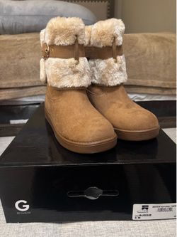 Faux Fur GUESS boots
