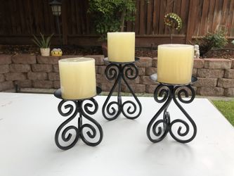 Candle Holders Set of 3