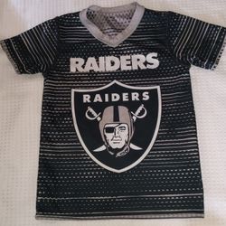 Raiders Reversible Jersey Shirt Kids Size Medium $10