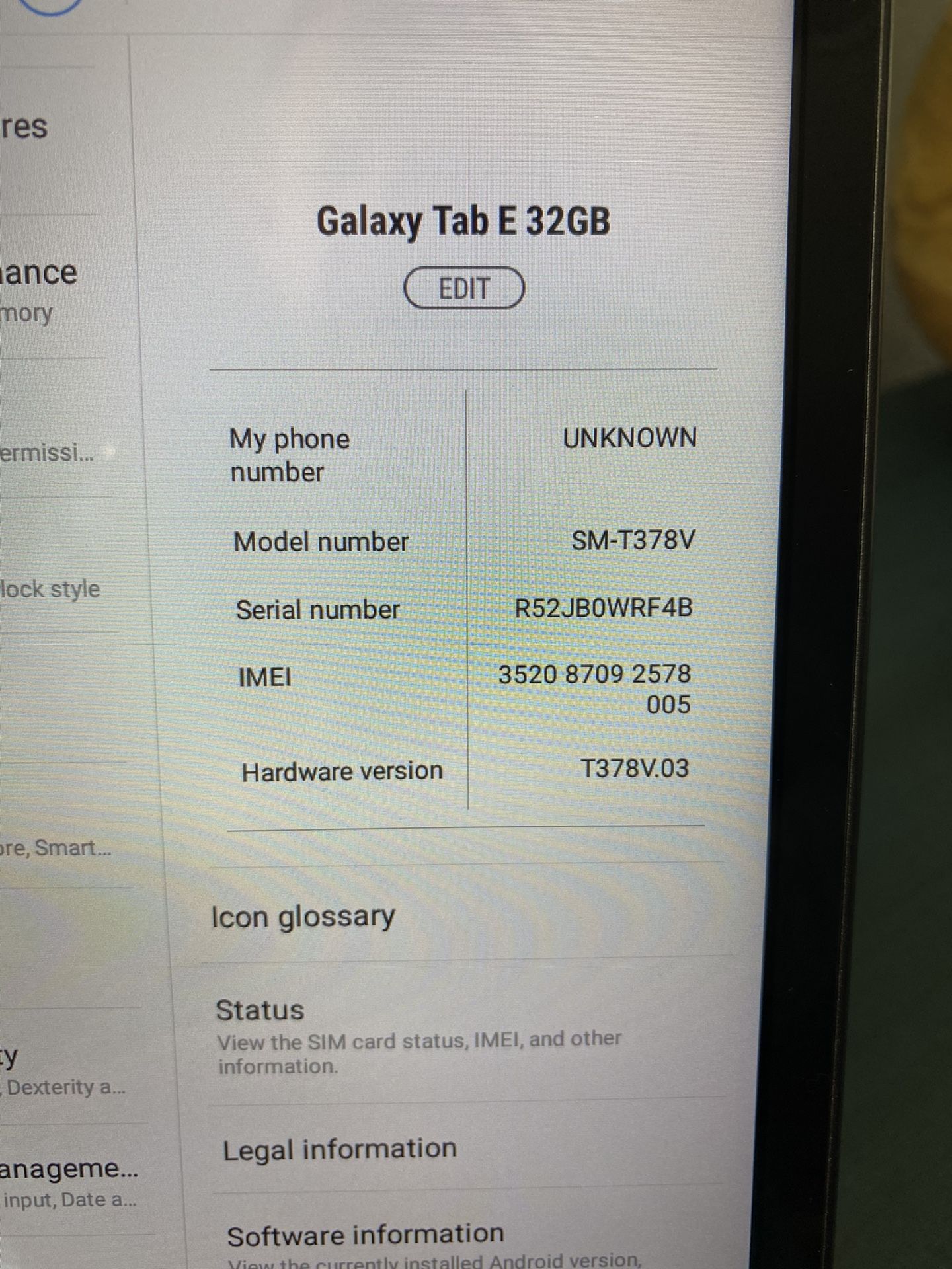 Samsung Galaxy Tab e 32gb 8.0 Verizon Unlocked for Sale in Friendswood, TX OfferUp