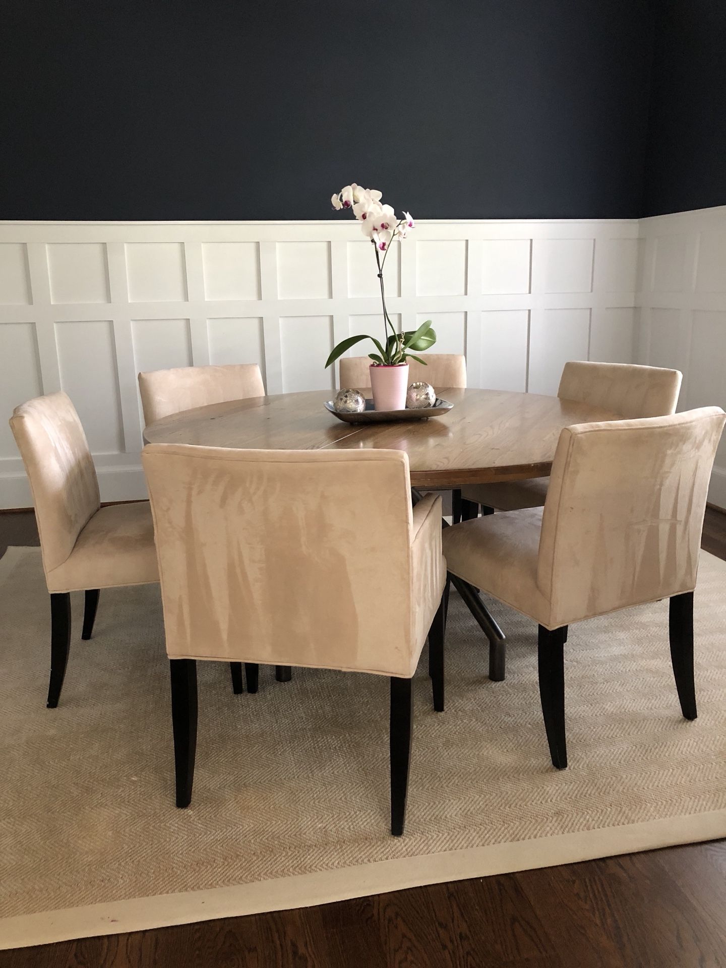 High end table and chairs