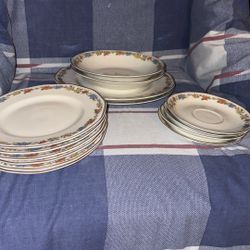 Theodore Haverland France Rosemary Dish Set Incomplete