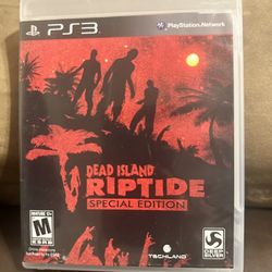 PS3 Game Dead Island Riptide
