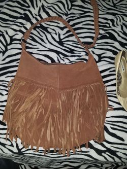 Large fringe bag