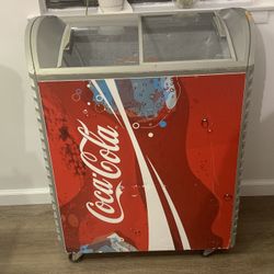 Authentic Vintage Coca-Cola Fridge/Freezer