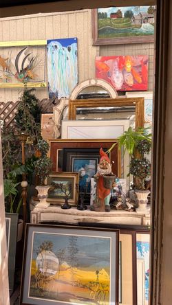 Check out my page for all my art and follow me so you can see the new arrivals. We are having a Art sale actually today.