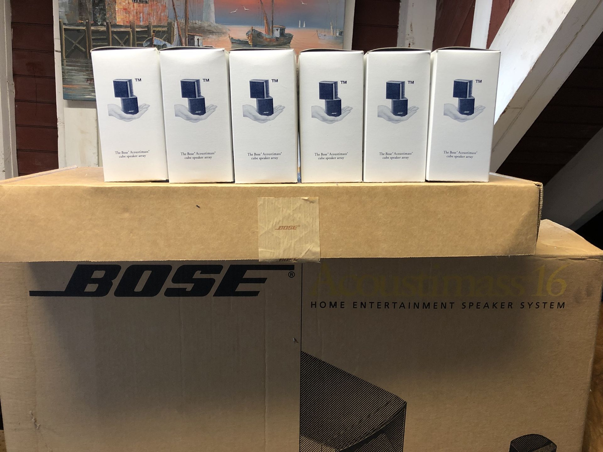 Bose Acoustimass 16 full surround sound stereo speaker system