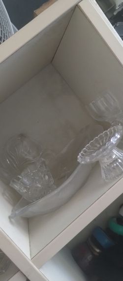 Crystal dishes