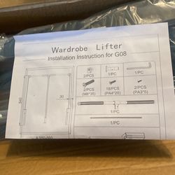 Pull down Closet Rod