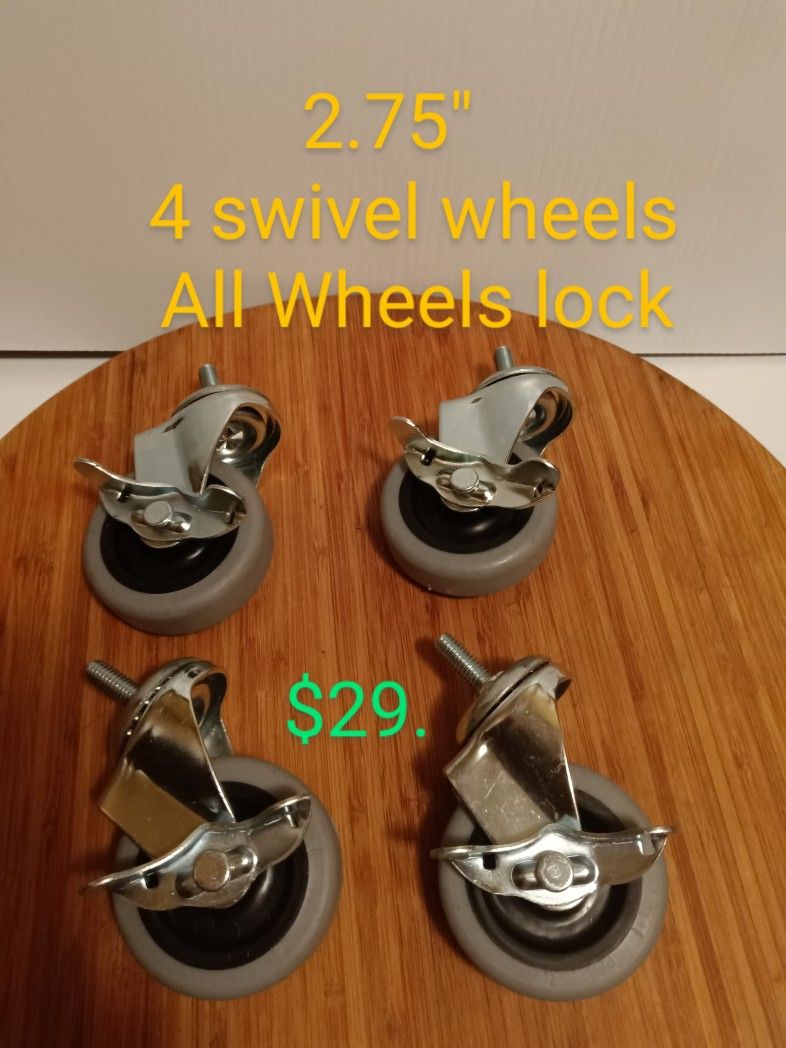 #340... Wheels Locking Swivel