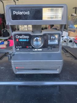 90s Polaroid camera