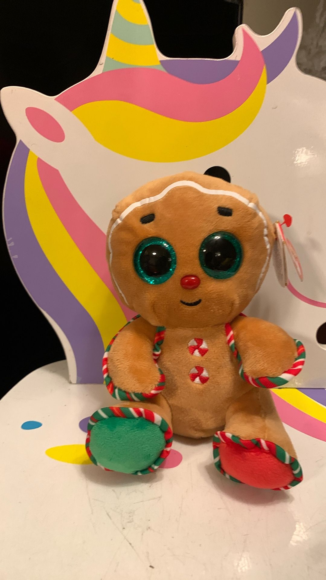 Gingerbread TY Plush 6”