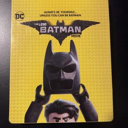 The Lego Batman Movie Steelbook Blu Ray