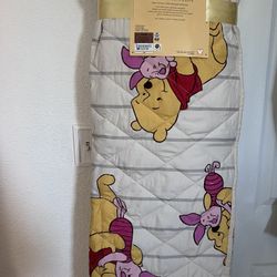 Double sided winnie the pooh blanket 