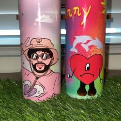 Bad Bunny Tumblers