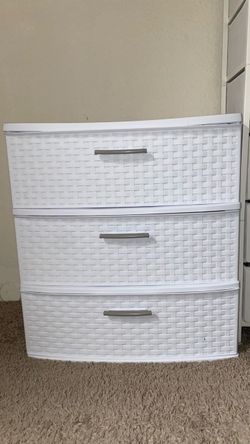 Sterilite 3-Drawer Plastic Storage Unit