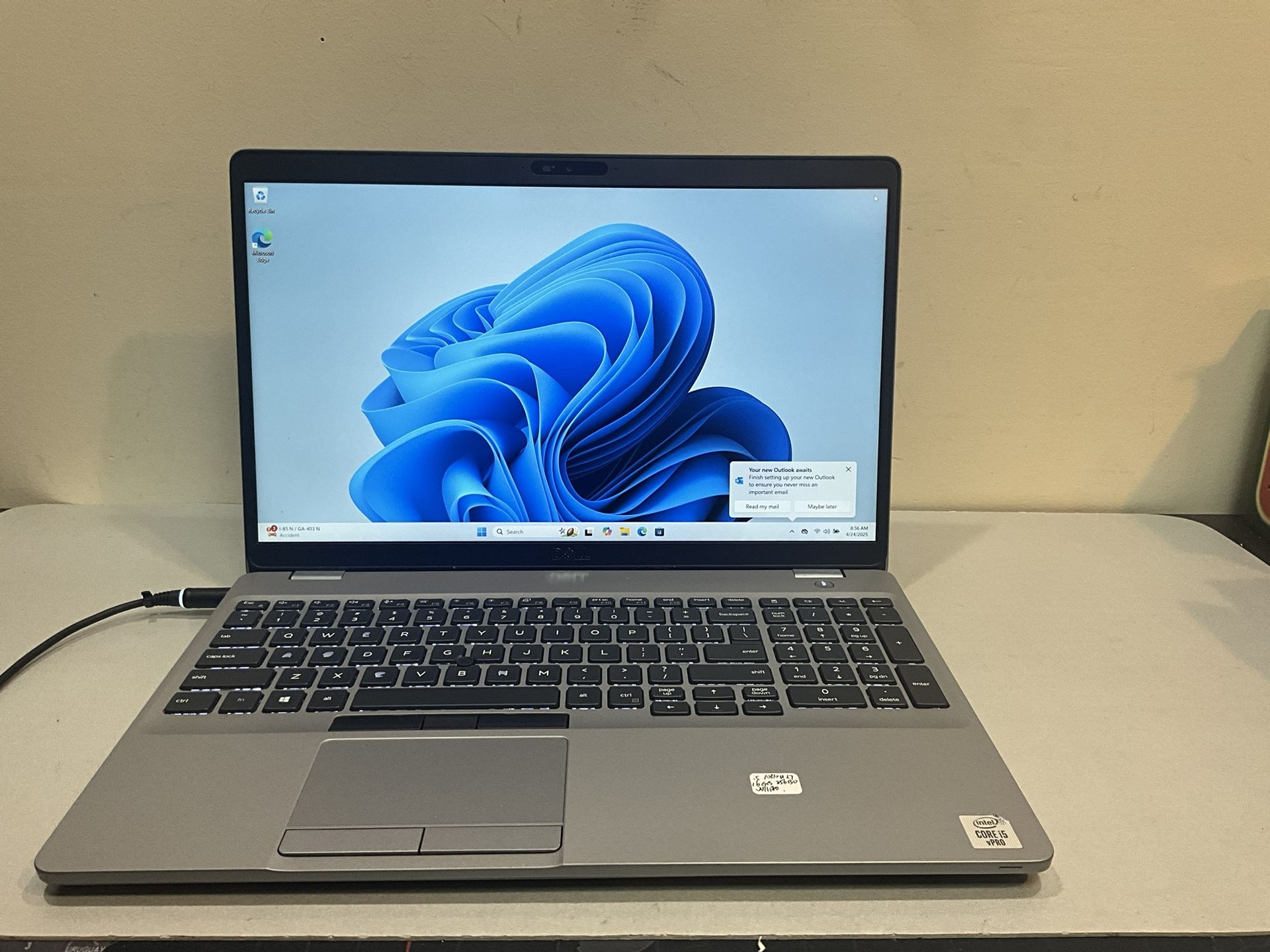 DELL LATITUDE 5510 | CORE I5-10310U | 256GB | 16GB RAM WITH POWER ADAPTER.