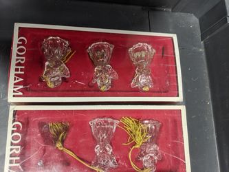 GORHAM angel ornaments